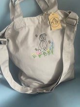 Load image into Gallery viewer, Wildflower Dog Breed Day bag- For dog lovers
