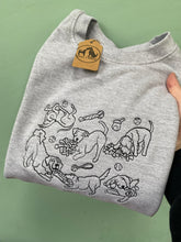 Load image into Gallery viewer, Dogs Playtime Sweatshirt - M