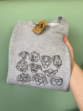 Load image into Gallery viewer, Smiling, Happy Dogs Sweatshirt - Gifts for dog lovers and owners