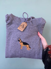 Load image into Gallery viewer, German Shepherd Hoodie - Dark grey- M