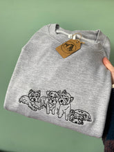 Load image into Gallery viewer, Embroidered Westie Sweatshirt - Gifts for West Highland Terrier Lovers