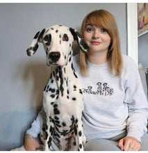 Load image into Gallery viewer, DOODLE STYLE SWEATSHIRT - Various Breeds- Dogs Sweatshirt - Embroidered sweater for dog lovers