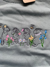 Load image into Gallery viewer, Imperfect Spring Puppies Sweatshirt - Size S- Dusty Green