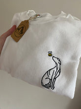 Load image into Gallery viewer, IMPERFECT Sighthound Sweatshirt - Size S/ WHITE