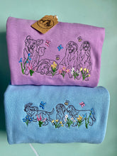 Load image into Gallery viewer, DOODLE - Wildflower Dogs Sweatshirt - Embroidered sweater for dog lovers
