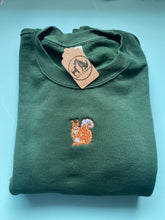 Load image into Gallery viewer, Red Squirrel Embroidered Sweatshirt - Squirrel lover gifts