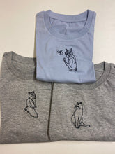 Load image into Gallery viewer, Cat t-shirts - assorted designs
