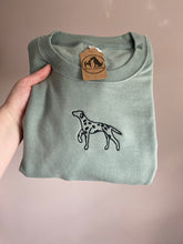 Load image into Gallery viewer, SILHOUETTE STYLE SWEATSHIRT - Various Breeds- Dogs Sweatshirt - Embroidered sweater for dog lovers