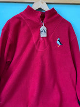 Load image into Gallery viewer, PRE-LOVED - Puffin Fleece - Red