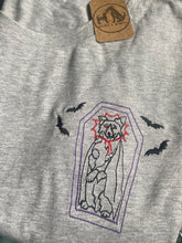 Load image into Gallery viewer, Barkula - ANY BREED - sweatshirt OR t-shirt for Halloween and dog lovers