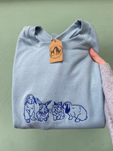 Load image into Gallery viewer, Embroidered Bunny Rabbit Sweatshirt - Gift for bunny lovers &owners