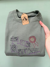 Load image into Gallery viewer, Agility Dogs Sweatshirt - For Dog Lovers