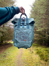 Load image into Gallery viewer, Camping Dogs Backpack - for Dog Lovers and Owners- colourful embroidered compact rucksack for your adventures