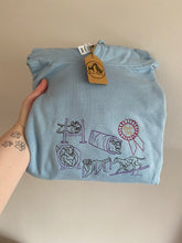 Load image into Gallery viewer, Agility Dogs Hoodie - Sky Blue