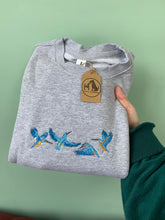 Load image into Gallery viewer, Kingfisher Organic Sweatshirt - Grey - M