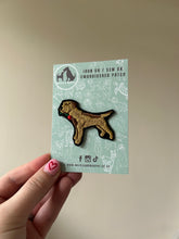 Load image into Gallery viewer, Ready to Ship - dog breed Embroidered Sew on / Iron on Patch