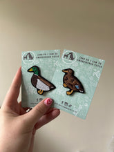 Load image into Gallery viewer, Ready to Ship - Bird Embroidered Sew on / Iron on Patch