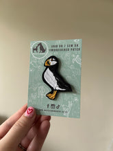 Load image into Gallery viewer, Ready to Ship - Bird Embroidered Sew on / Iron on Patch