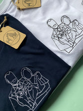 Load image into Gallery viewer, Custom MATCHING  Embroidered Sweatshirts - wedding, couple or friends gifts