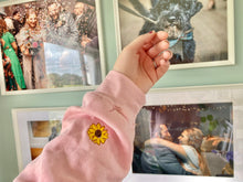 Load image into Gallery viewer, Custom Bridal Bouquet Embroidered Sweatshirt - wedding gifts for the bride or bridal party.