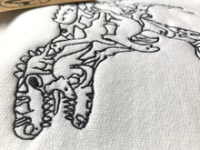 Load image into Gallery viewer, Embroidered T-Rex Dinosaur Sweatshirt