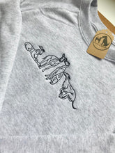 Load image into Gallery viewer, Embroidered Greyhound, Whippet, Lurcher, Sighthound, Galgo Sweatshirt