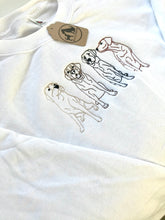 Load image into Gallery viewer, Embroidered Labrador Sweatshirt - Gifts for yellow, chocolate brown, black and fox red lab lovers