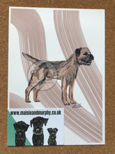 Load image into Gallery viewer, Border Terrier Fine Art Print