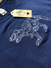 Load image into Gallery viewer, Dinosaur T-Rex Embroidered Unisex T-shirt