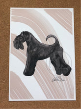 Load image into Gallery viewer, Kerry Blue Terrier Fine Art Print