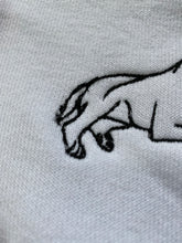 Load image into Gallery viewer, IMPERFECT English bull terrier sweatshirt- WHITE XL