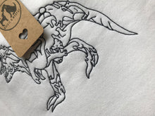 Load image into Gallery viewer, Embroidered T-Rex Dinosaur Sweatshirt