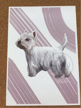 Load image into Gallery viewer, West Highland Terrier Fine Art Print by Maisie&Murphy