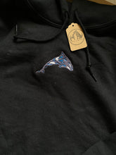 Load image into Gallery viewer, Imperfect whale hoodie - Black L