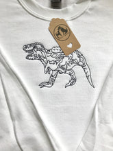 Load image into Gallery viewer, Embroidered T-Rex Dinosaur Sweatshirt