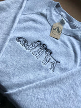 Load image into Gallery viewer, Embroidered Border Terrier Sweatshirt - Gifts for dog lovers & owners