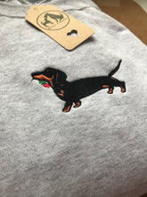 Load image into Gallery viewer, Embroidered Dachshund Sweatshirt - Gift for Sausage dog owners/ lovers