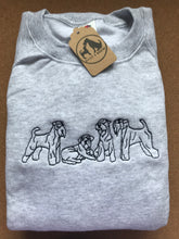 Load image into Gallery viewer, Embroidered Kerry Blue Terrier Sweatshirt - Gifts for Kerry lovers & owners