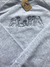 Load image into Gallery viewer, Embroidered Kerry Blue Terrier Sweatshirt - Gifts for Kerry lovers & owners