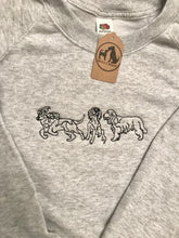 Load image into Gallery viewer, Embroidered Spaniel Sweatshirt - Gifts for spaniel lovers and owners