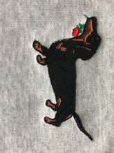 Load image into Gallery viewer, Embroidered Dachshund Sweatshirt - Gift for Sausage dog owners/ lovers