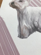 Load image into Gallery viewer, West Highland Terrier Fine Art Print by Maisie&Murphy
