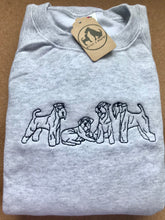 Load image into Gallery viewer, Embroidered Kerry Blue Terrier Sweatshirt - Gifts for Kerry lovers & owners