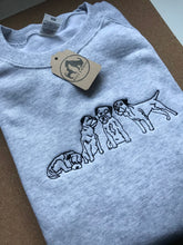 Load image into Gallery viewer, Embroidered Border Terrier Sweatshirt - Gifts for dog lovers & owners