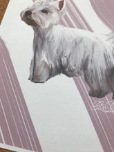 Load image into Gallery viewer, West Highland Terrier Fine Art Print by Maisie&Murphy