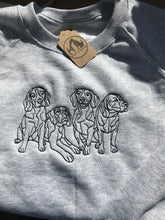 Load image into Gallery viewer, Embroidered Beagle Sweatshirt- Gifts for beagle lovers & owners