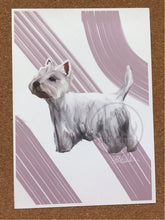Load image into Gallery viewer, West Highland Terrier Fine Art Print by Maisie&Murphy
