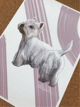 Load image into Gallery viewer, West Highland Terrier Fine Art Print by Maisie&Murphy