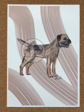 Load image into Gallery viewer, Border Terrier Fine Art Print
