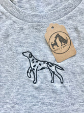 Load image into Gallery viewer, Embroidered Dalmatian Silhouette Sweatshirt- Gifts for Dally lovers and owners
